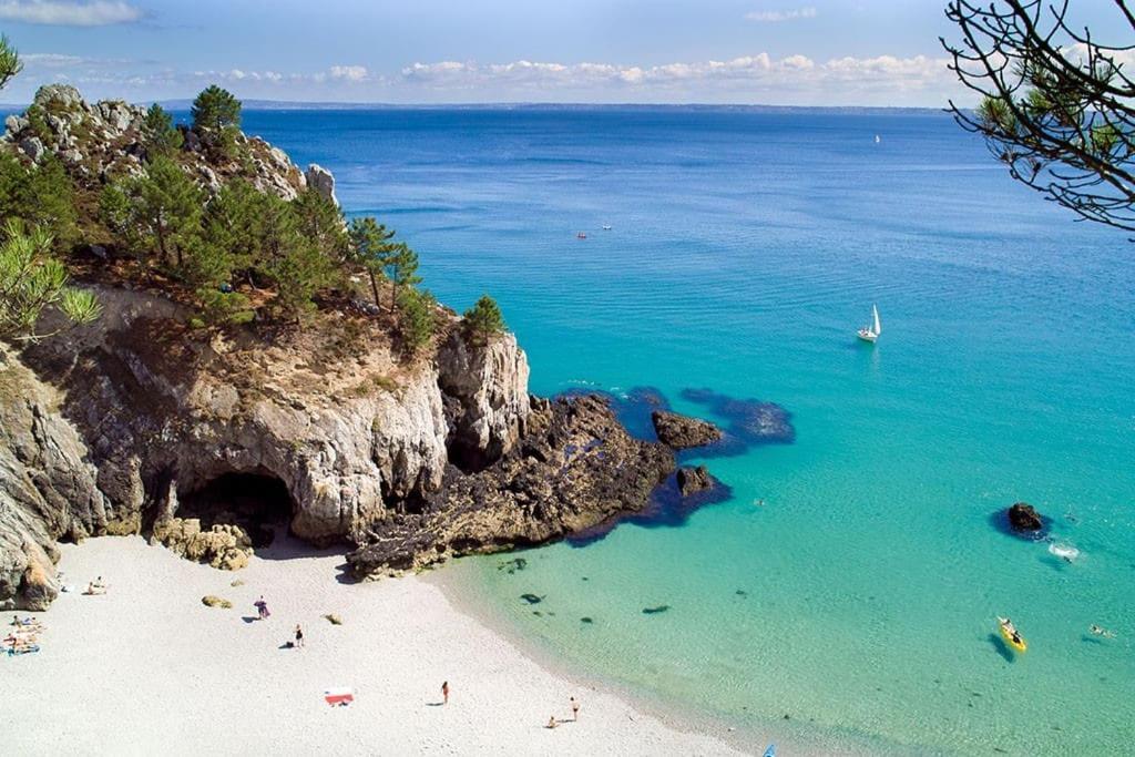 Maison Residence Odalys A Morgat En Bretagne Sur La Presqu'Ile De Crozon Situee A 800 M De La Mer Piscine Chauffee Travaux Piscine Debut Du 1 Er Juin Au 15 Juin 2025 מראה חיצוני תמונה