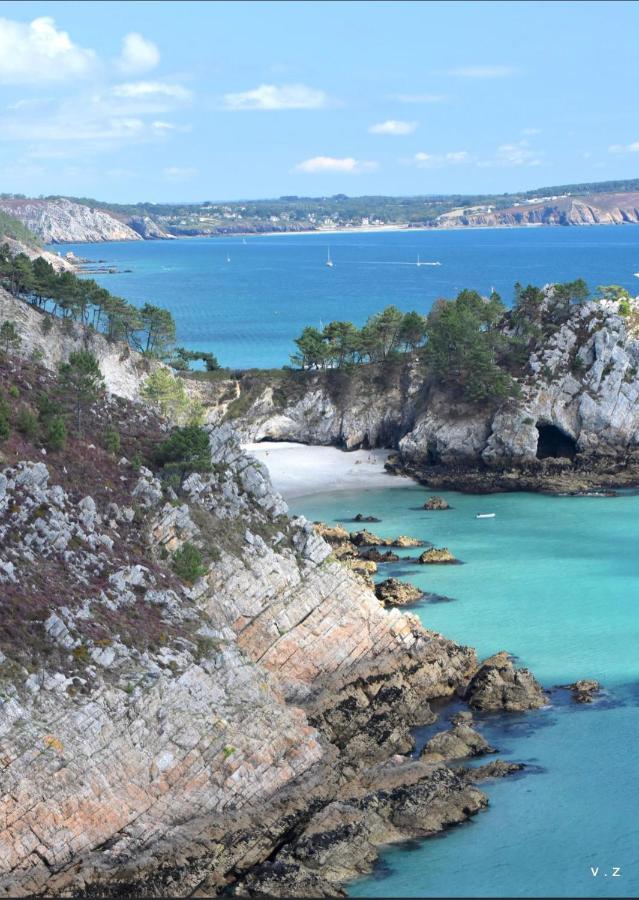 Maison Residence Odalys A Morgat En Bretagne Sur La Presqu'Ile De Crozon Situee A 800 M De La Mer Piscine Chauffee Travaux Piscine Debut Du 1 Er Juin Au 15 Juin 2025 מראה חיצוני תמונה